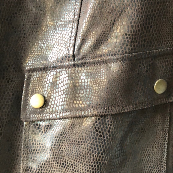 Brown Suede Blazer - Picture 4 of 4